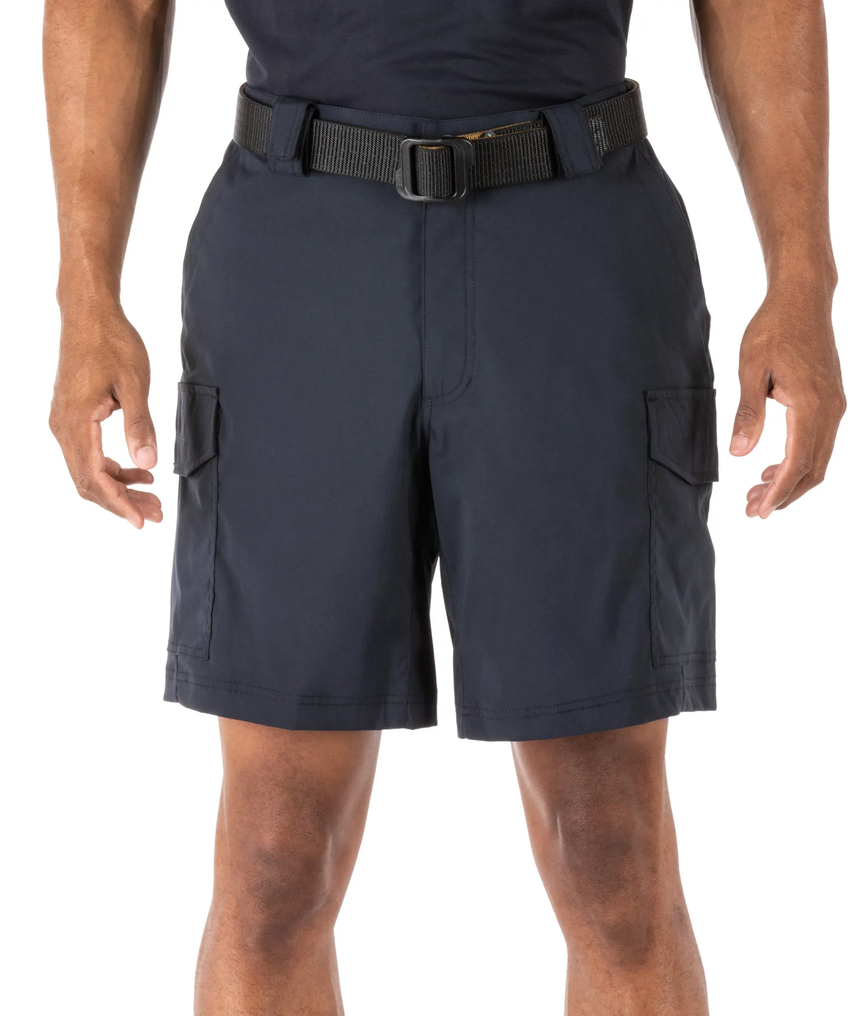 Tactical Shorts, M, Navy, Nylon, Spandex